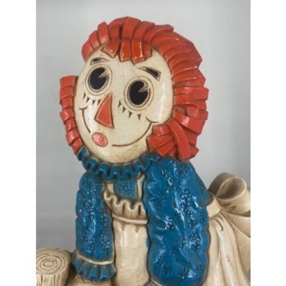 Bobbs Merrill Company 1977 Raggedy Ann Hanging Decor - Picture 5 of 6
